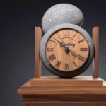 tischling stone weighted clock
