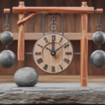 tischling rock weighted clock