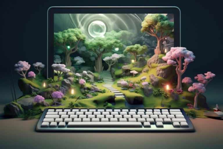 Knottybird666ix: The Meeting Point of Digital Art and Nature 